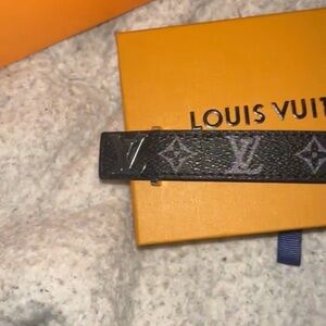 Louis Vuitton leather bracelet